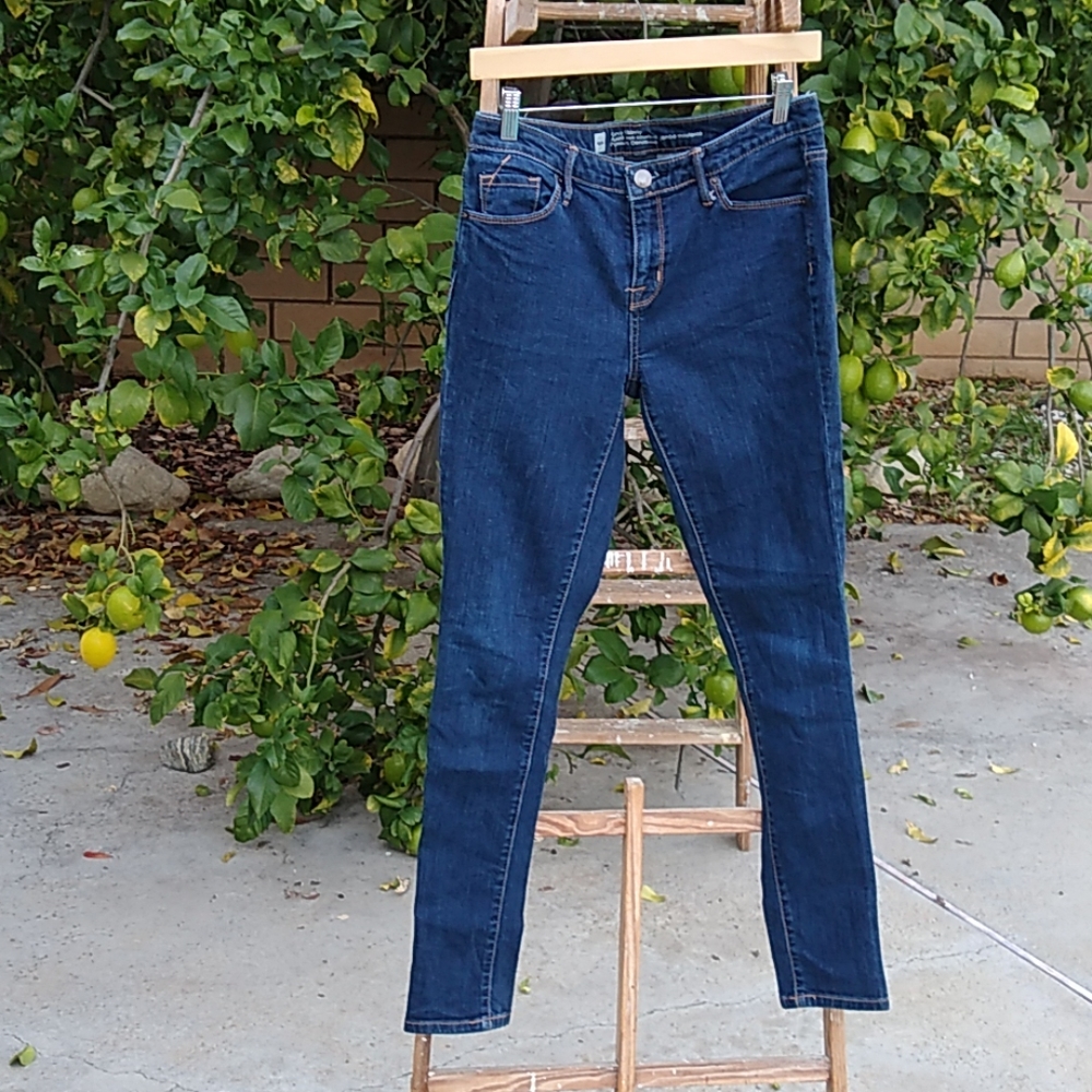 Mossimo Curvy Skinny Jeans Premium Denim 4R
